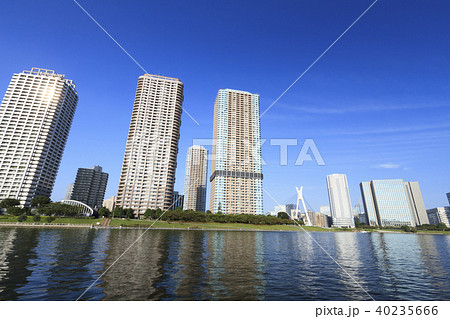 都市風景(東京都、隅田川、秋) 都市風景(東京都、隅田川、秋) 40235666