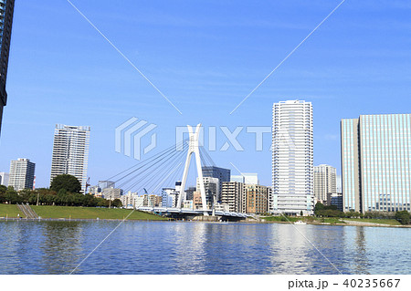 都市風景(東京都、隅田川、秋) 都市風景(東京都、隅田川、秋) 40235667