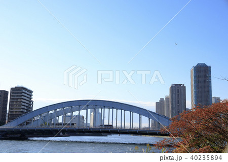 都市風景(東京都、隅田川、秋) 都市風景(東京都、隅田川、秋) 40235894