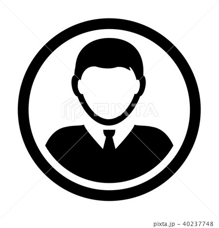 User profile icon. Avatar, user sign icon. Vector EPS 10.