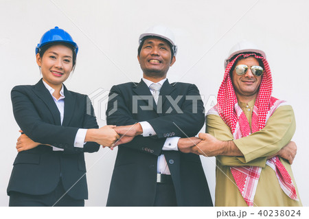 Business team construction engineer architect and Business team construction engineer architect and 40238024