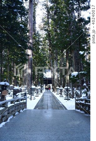 高野山奥の院 御廟橋 和歌山県伊都郡高野町 高野山奥の院 御廟橋 和歌山県伊都郡高野町 40240017