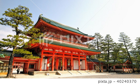 平安神宮の応天門 40240370