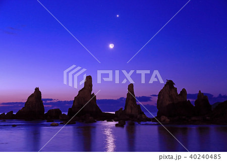 橋杭岩の夜明け 40240485