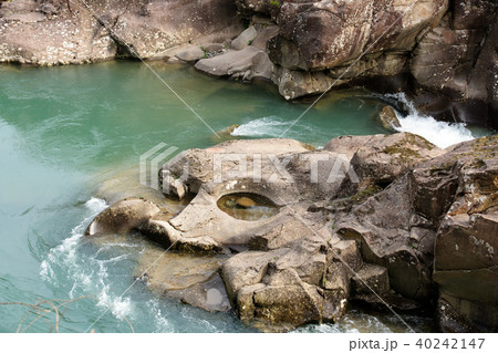 春の厳美渓 岩手県 春の厳美渓 岩手県 40242147