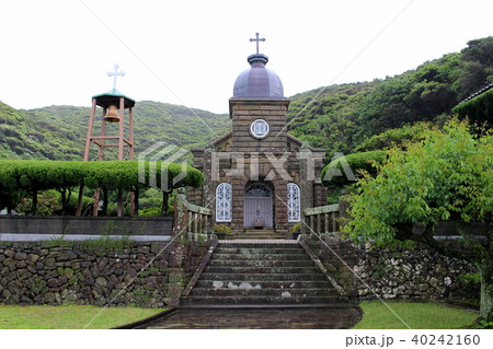 世界遺産　世界文化遺産候補　頭ヶ島天主堂　五島列島　潜伏キリシタン遺産 40242160