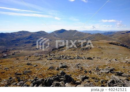 オーストラリア大陸最高峰コジオスコ山 40242521