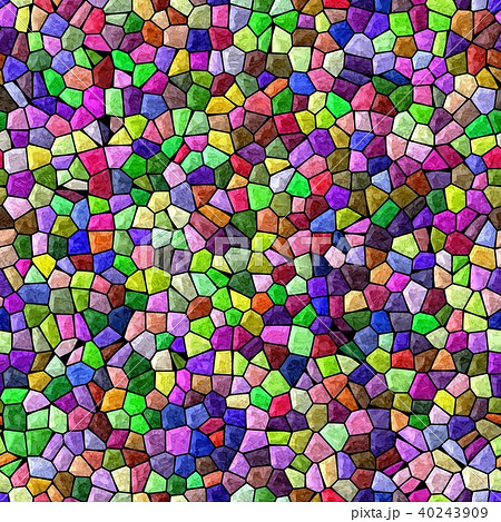 marble mosaic background full color spectrum 40243909