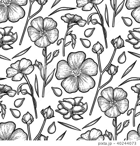 Graphic linen pattern 40244073
