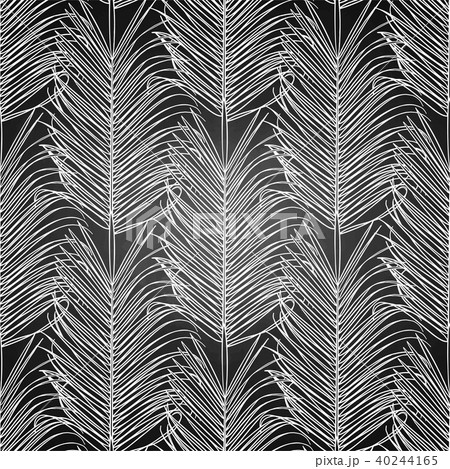 Graphic palm leaf 40244165