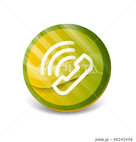 Vector phone support web button 40245456