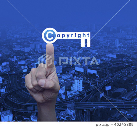 Copyright and patents concept 40245889