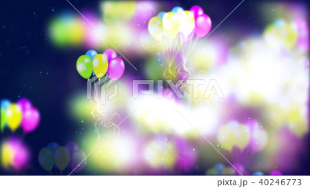 Background with nice flying balloons Background with nice flying balloons 40246773