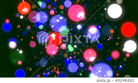 Background with nice colorful bokeh 3D rendering 40246882