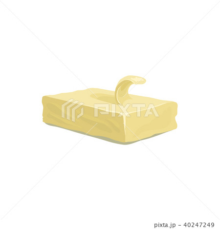 Butter icon, cartoon style Butter icon, cartoon style 40247249