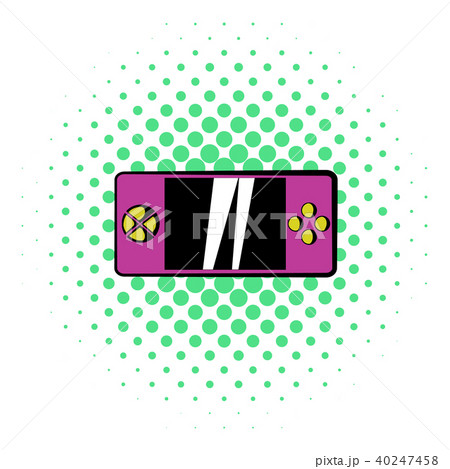 Smartphone icon, comics style 40247458