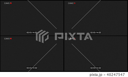 cctv four cam with rec dot 40247547