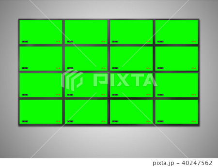 cctv monitor 16 displays for security recorder 40247562