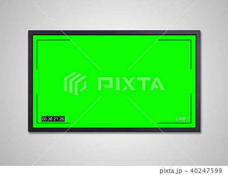 TV display with timecode 40247599