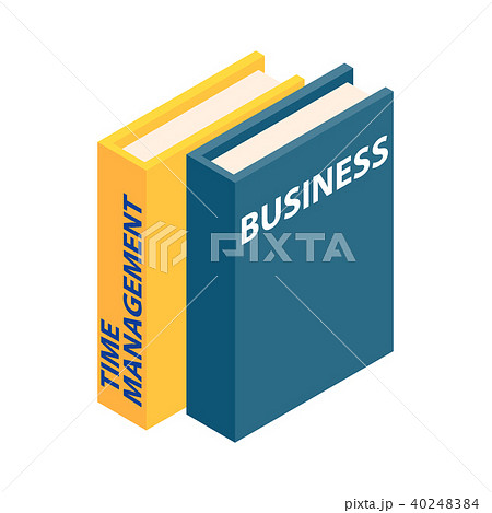 Business and time management icon, isometric 3d Business and time management icon, isometric 3d 40248384