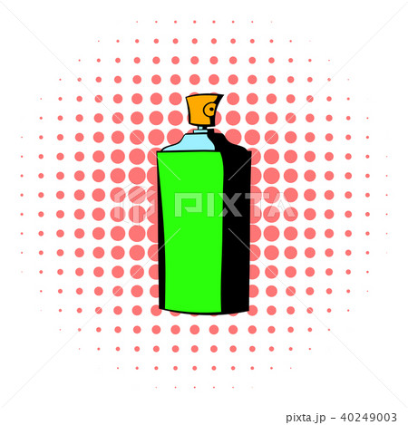 Bottle of cologne icon, comics style Bottle of cologne icon, comics style 40249003