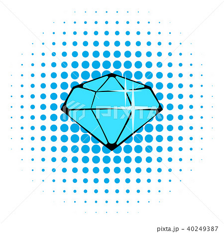 Crystal icon, comics style 40249387
