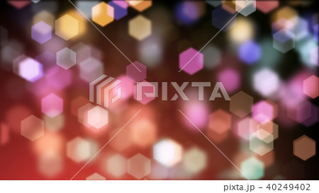 background of blurry hexagonal bokeh 3D rendering background of blurry hexagonal bokeh 3D rendering 40249402