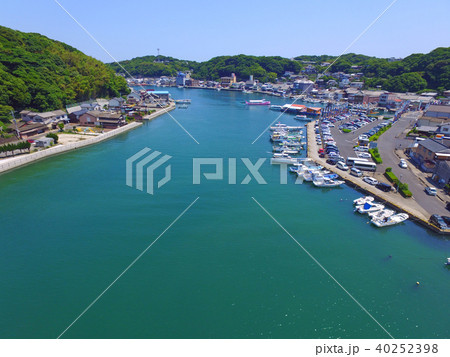 呼子港の上空から 40252398