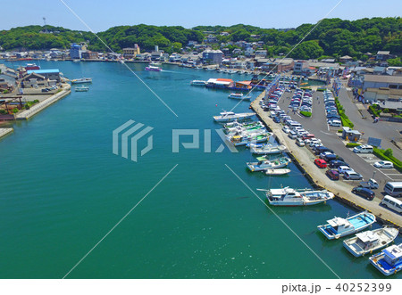 呼子港の空撮 40252399