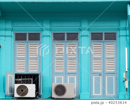 Beautiful old Window Sino-Portuguese style  40253614