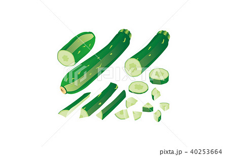 カット野菜ズッキーニ カット野菜ズッキーニ 40253664