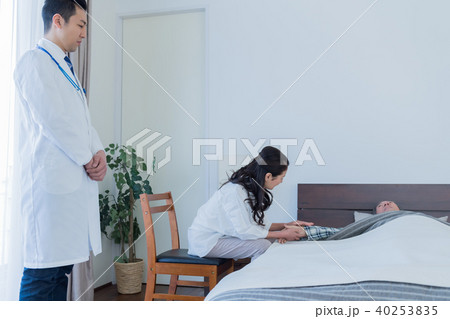 在宅介護、老人ホーム 40253835