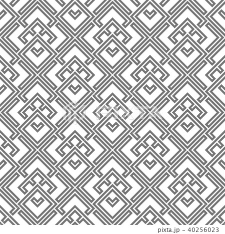 The geometric pattern with lines. Seamless vector The geometric pattern with lines. Seamless vector 40256023