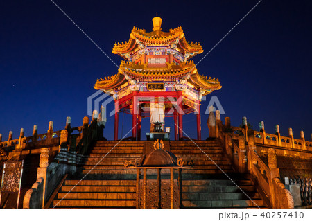 夕暮れの孔子公園 夕暮れの孔子公園 40257410