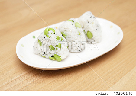 枝豆のおむすび 40260140