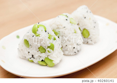 枝豆のおむすび 40260141