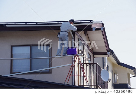 雨樋の交換　雨どいの修理 40260496