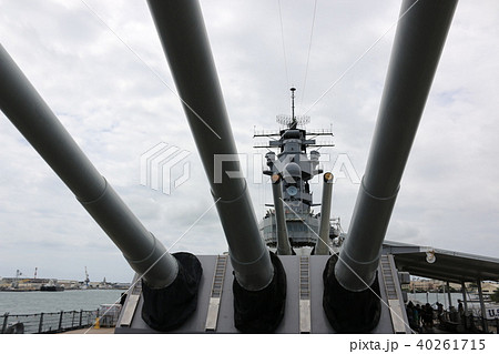 戦艦ミズーリ 主砲 40261715