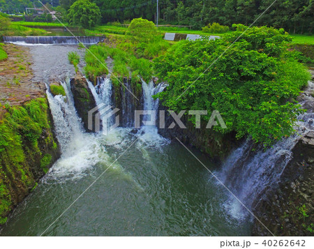 金山滝の空撮 金山滝の空撮 40262642