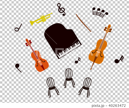 楽器イラスト素材 40263472