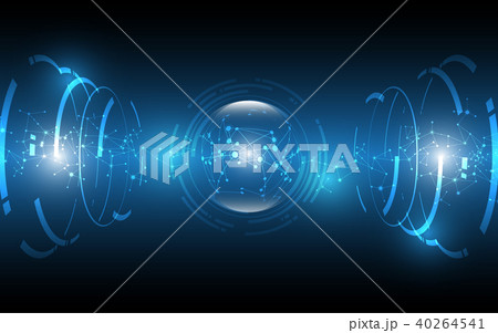 Global network connection cyber technology 40264541