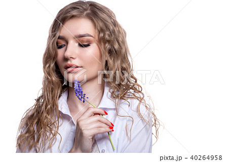 Portrait of beautiful girl. Portrait of beautiful girl. 40264958