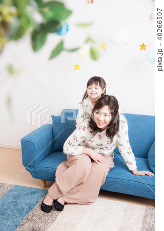 ライフスタイル　母娘 40266507