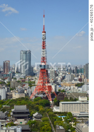 東京タワーと六本木ヒルズ 東京タワーと六本木ヒルズ 40266576