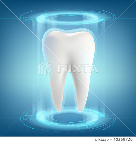 Human tooth. Dental implant. 40269720