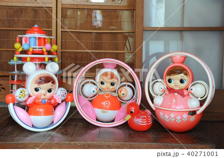 新商品☆老舗起き上がりこぼしメーカー「ミツワ」社の昭和レトロ