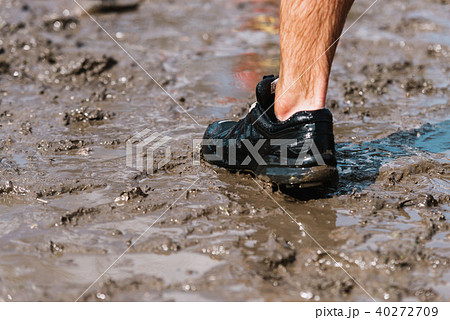 training on bad weather. Running in rain training on bad weather. Running in rain 40272709