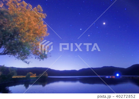 湖の星空 40272852