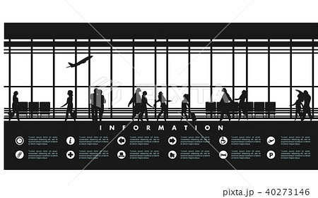 airport lounge vector 40273146
