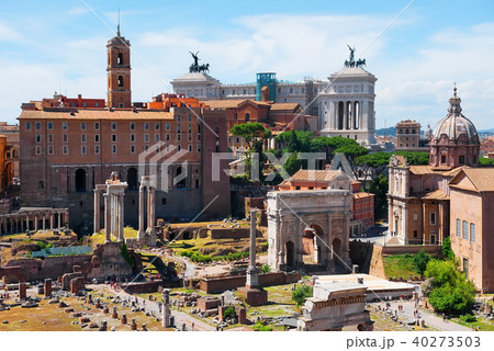 Ancient ruins Roman Forum Ancient ruins Roman Forum 40273503